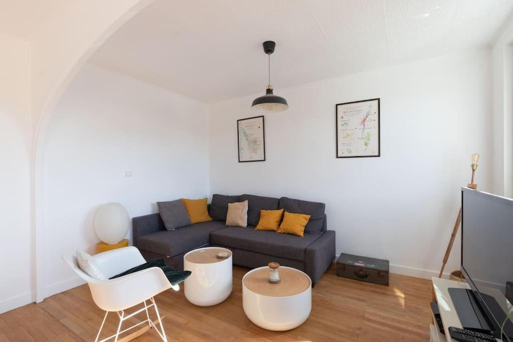 Cabana & Grand Appartement Cosy - Parking & Balcon Villefranche-sur-Saone Exterior photo