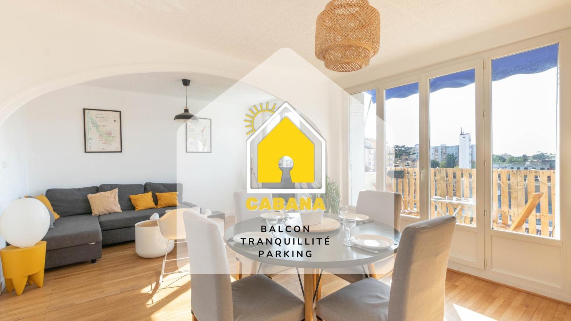 Cabana & Grand Appartement Cosy - Parking & Balcon Villefranche-sur-Saone Exterior photo